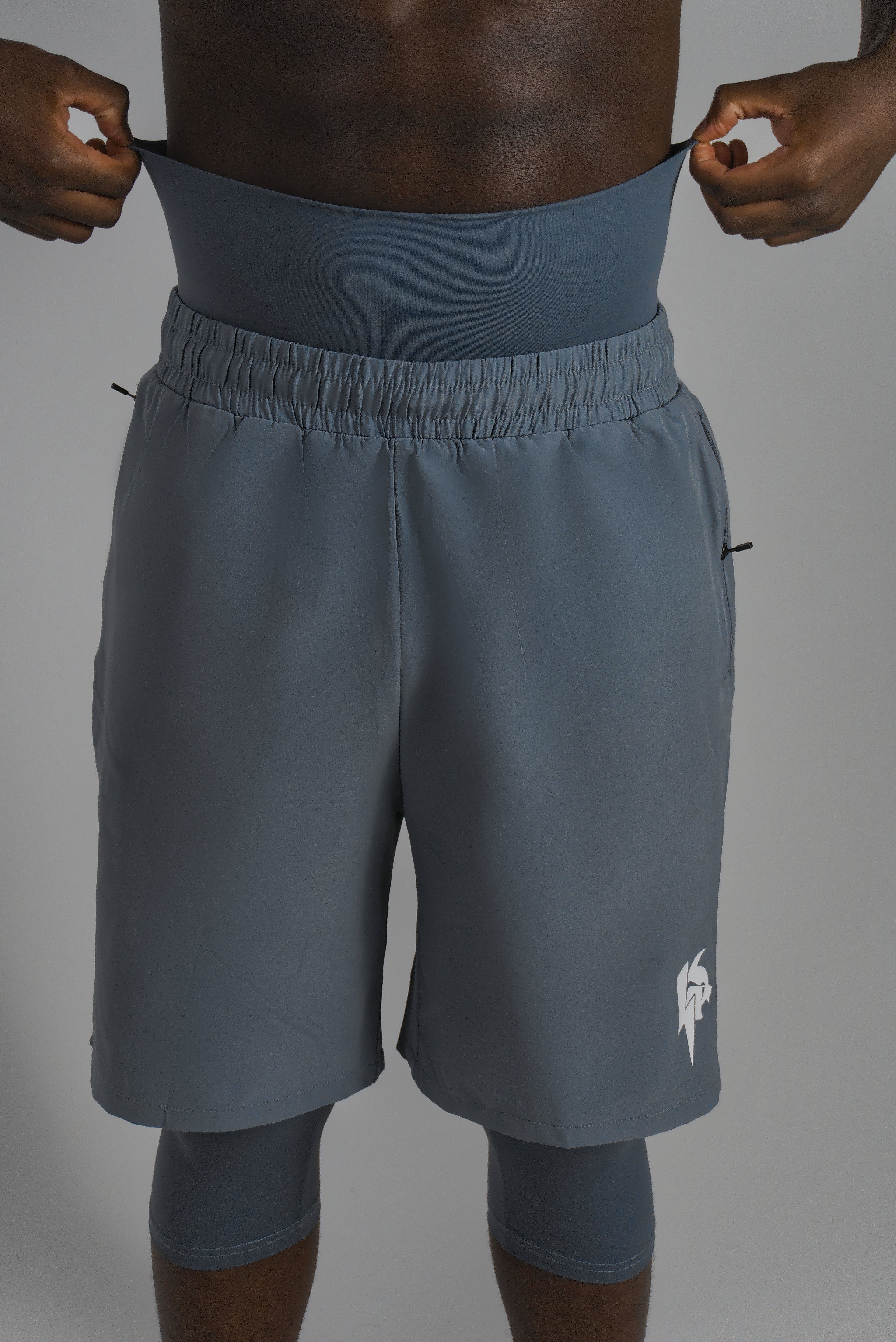 Ihsaan Awrah Shorts Grey